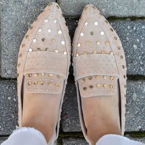 kristin cavallari charlie studded loafer mule